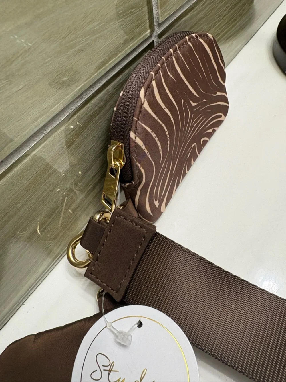 Brown Studio Coin Bag - Picture 5 of 6